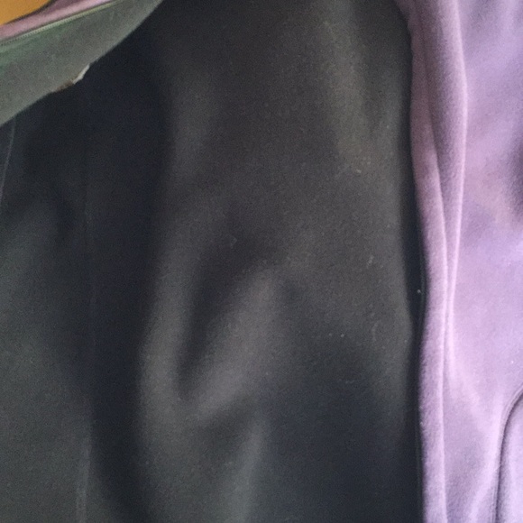 Super warm purple & black reversible vest - Picture 5 of 5